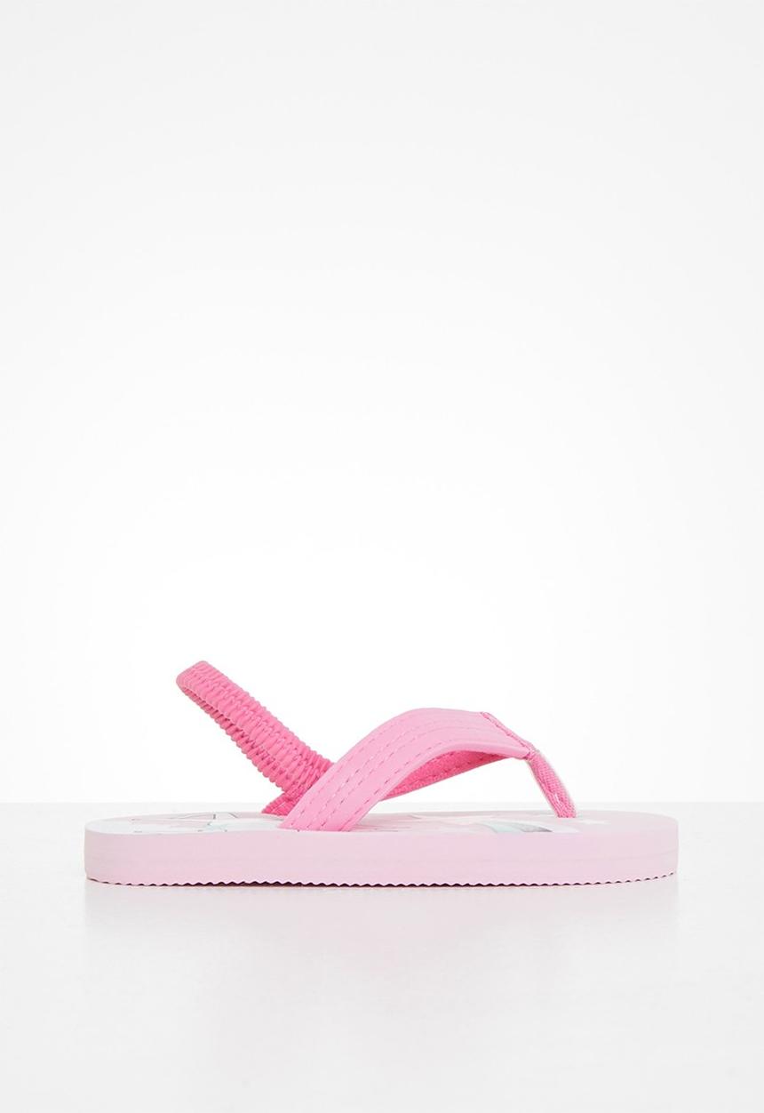 Pop Candy - Magical horse printed flip flop - pink