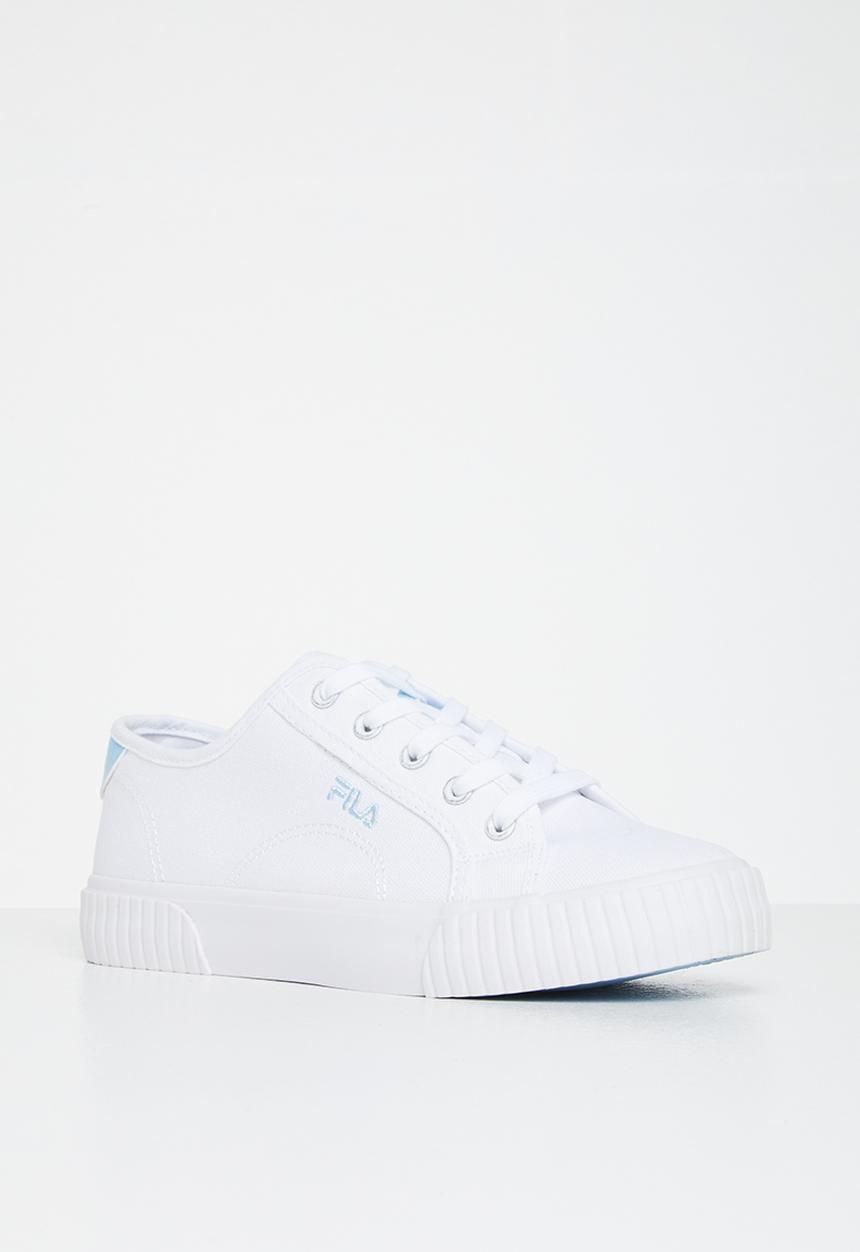 FILA - Bianca canvas - white/light blue/white