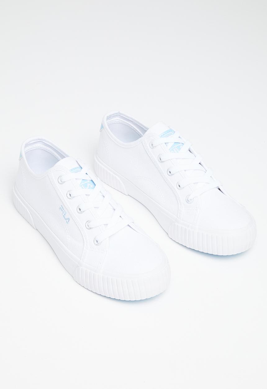 FILA - Bianca canvas - white/light blue/white