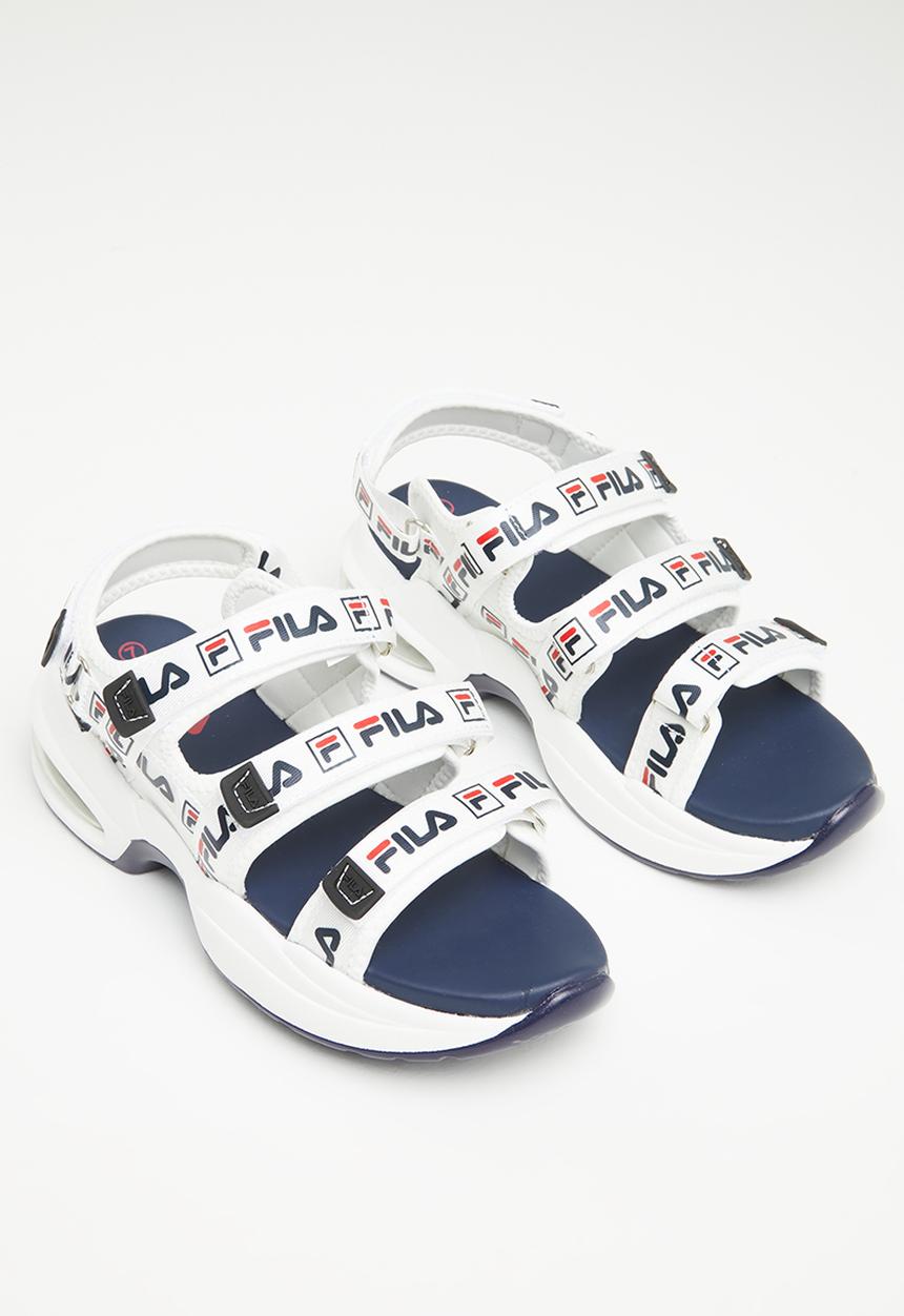 FILA - Kenya sandal - white / chinese red / peacoat