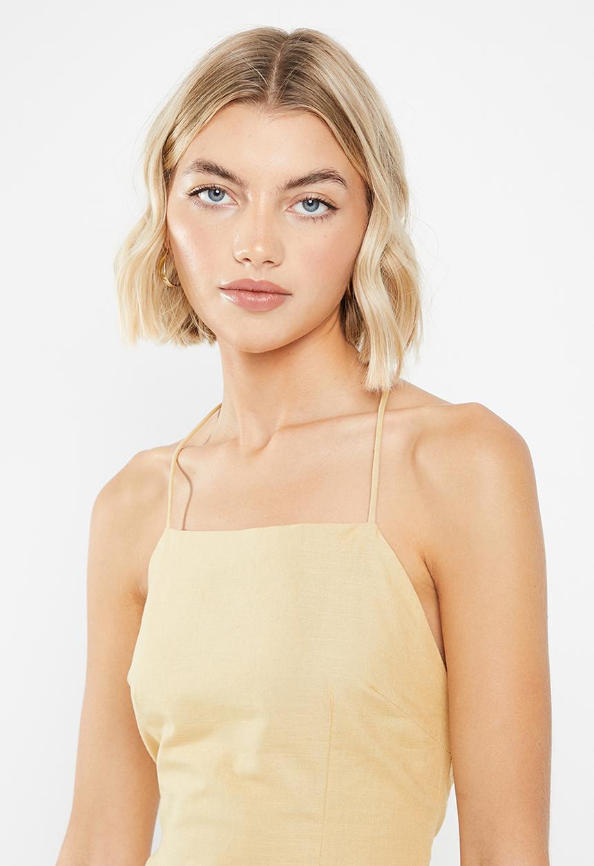 Glamorous - Ladies dress - light stone
