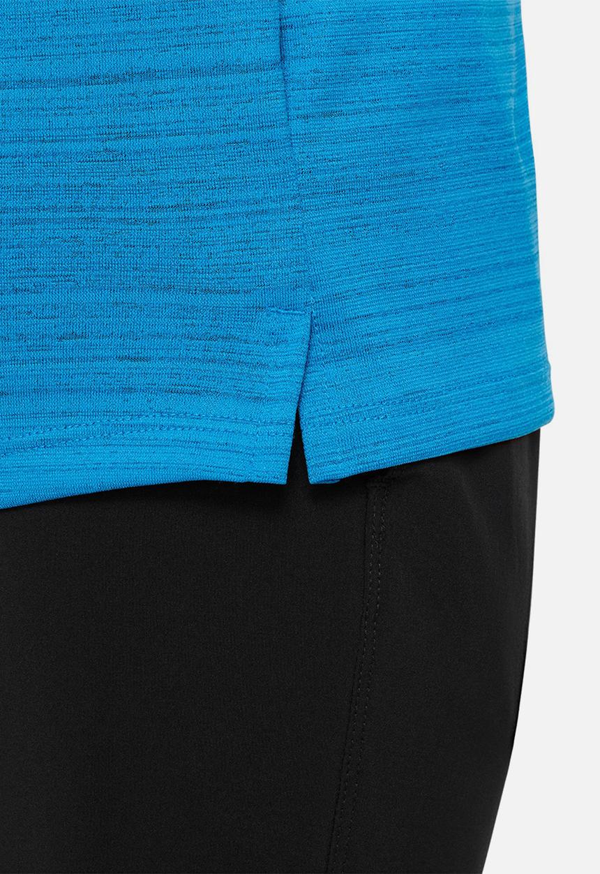 Nike - B nk df short sleeve miler top - laser blue