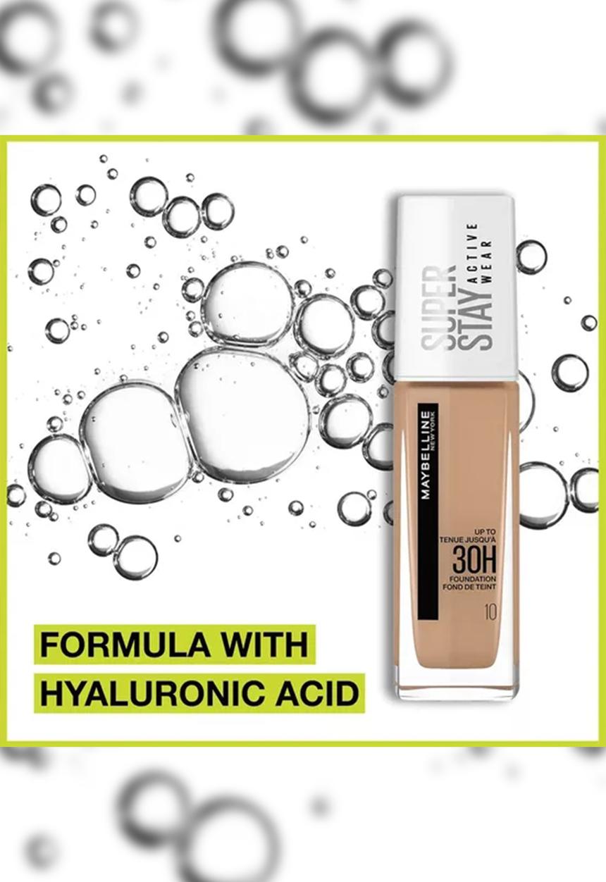 Maybelline - SuperStay 30H Active Wear Foundation - 21 Nude Beige