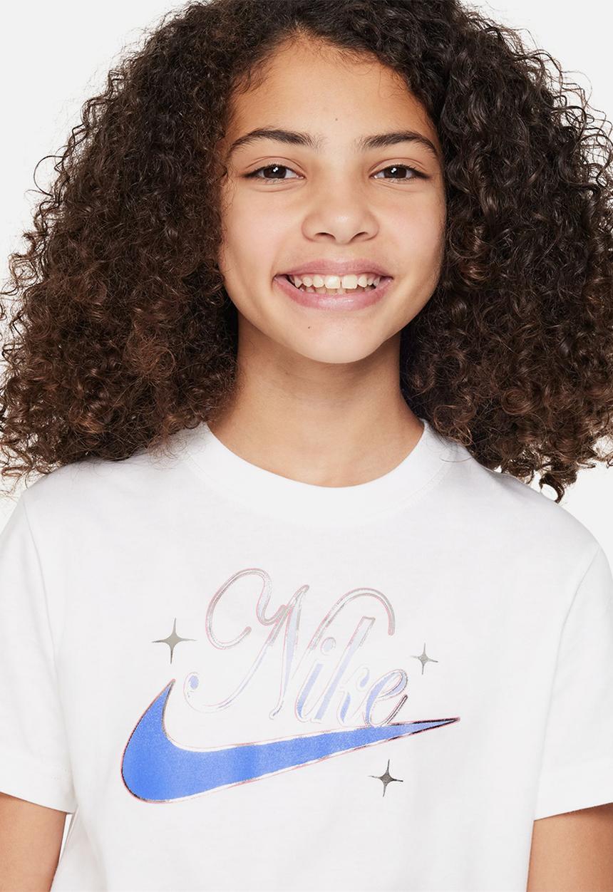 Nike - G nsw tee bf script - white