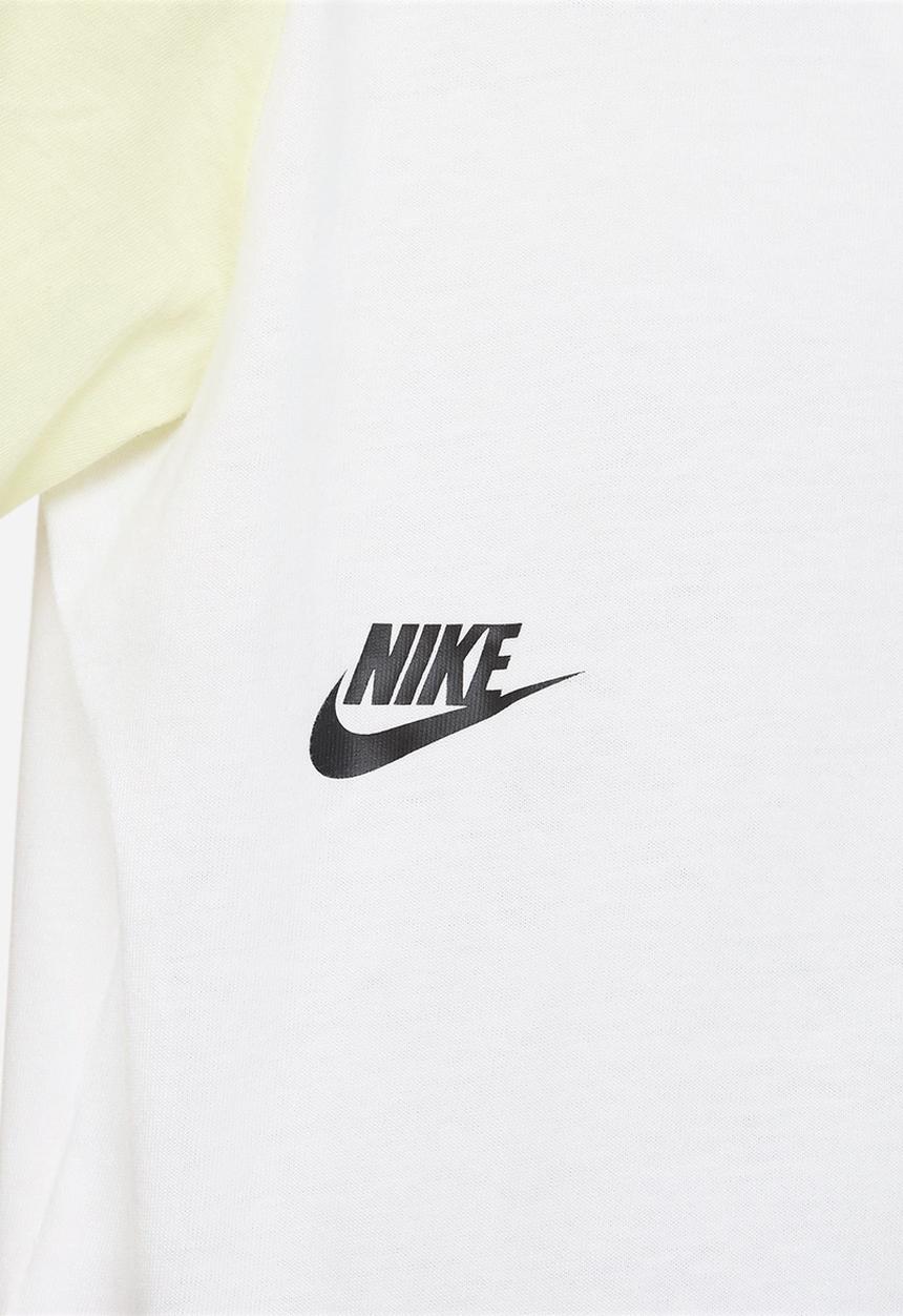 Nike - G nsw tee essntl boxy tee dnc - white/luminous green