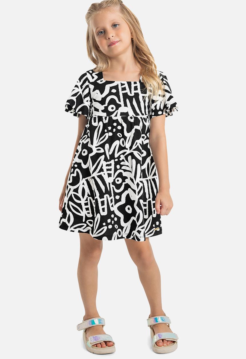 Quimby - Single jersey dress - black