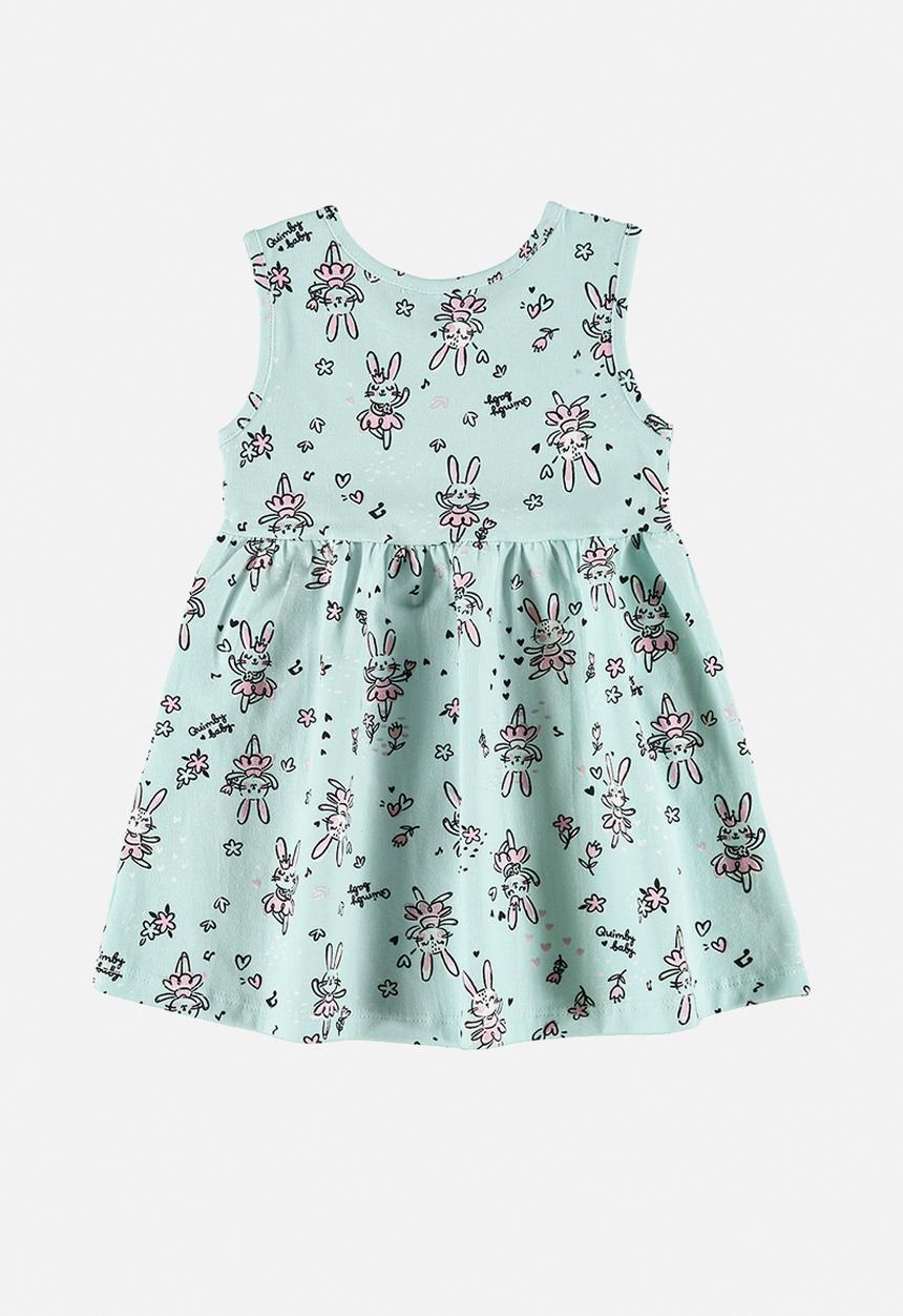 Quimby - Elastane jersey dress - green