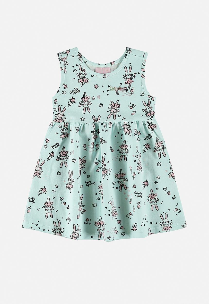 Quimby - Elastane jersey dress - green
