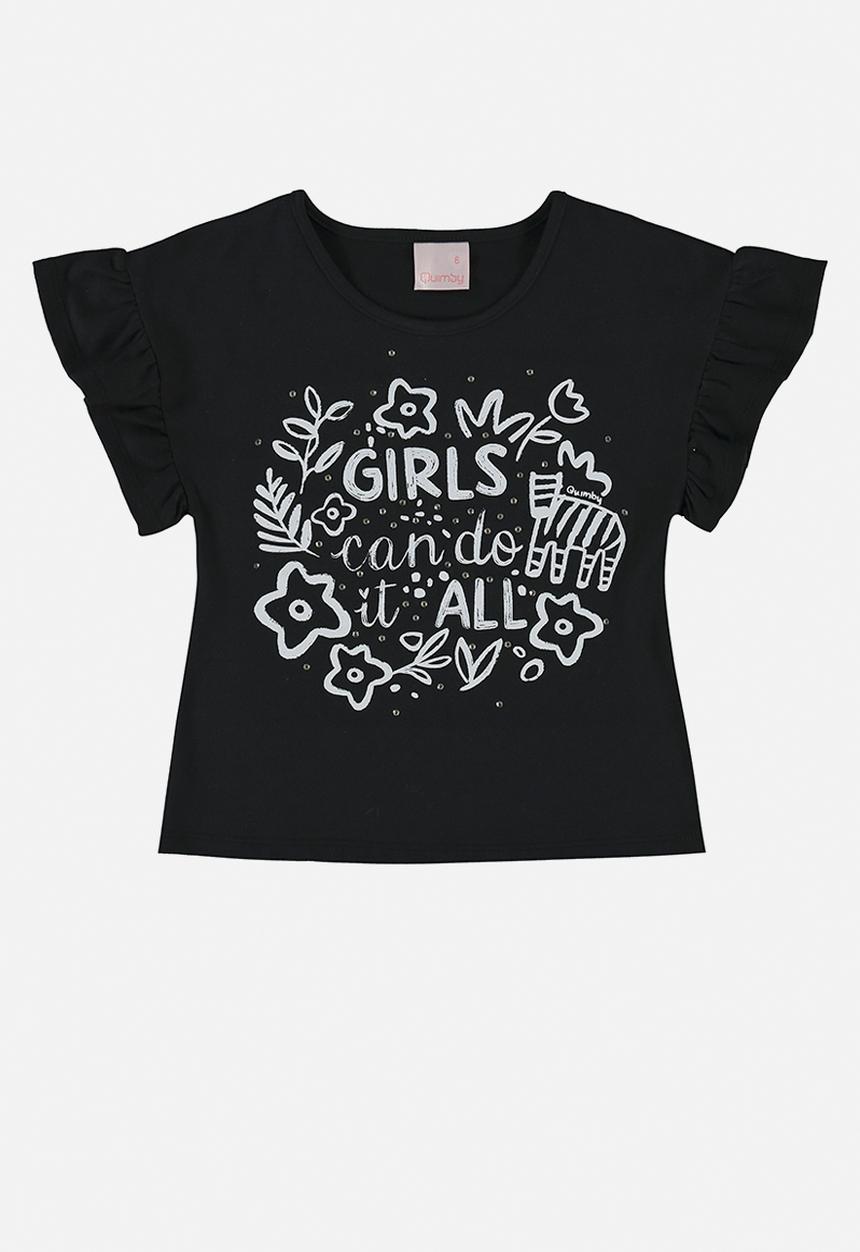 Quimby - Single jersey blouse - black