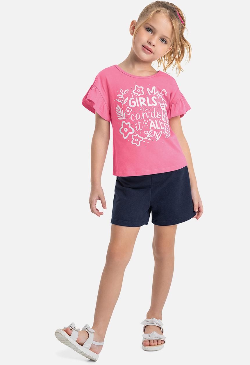 Quimby - Single jersey blouse - pink