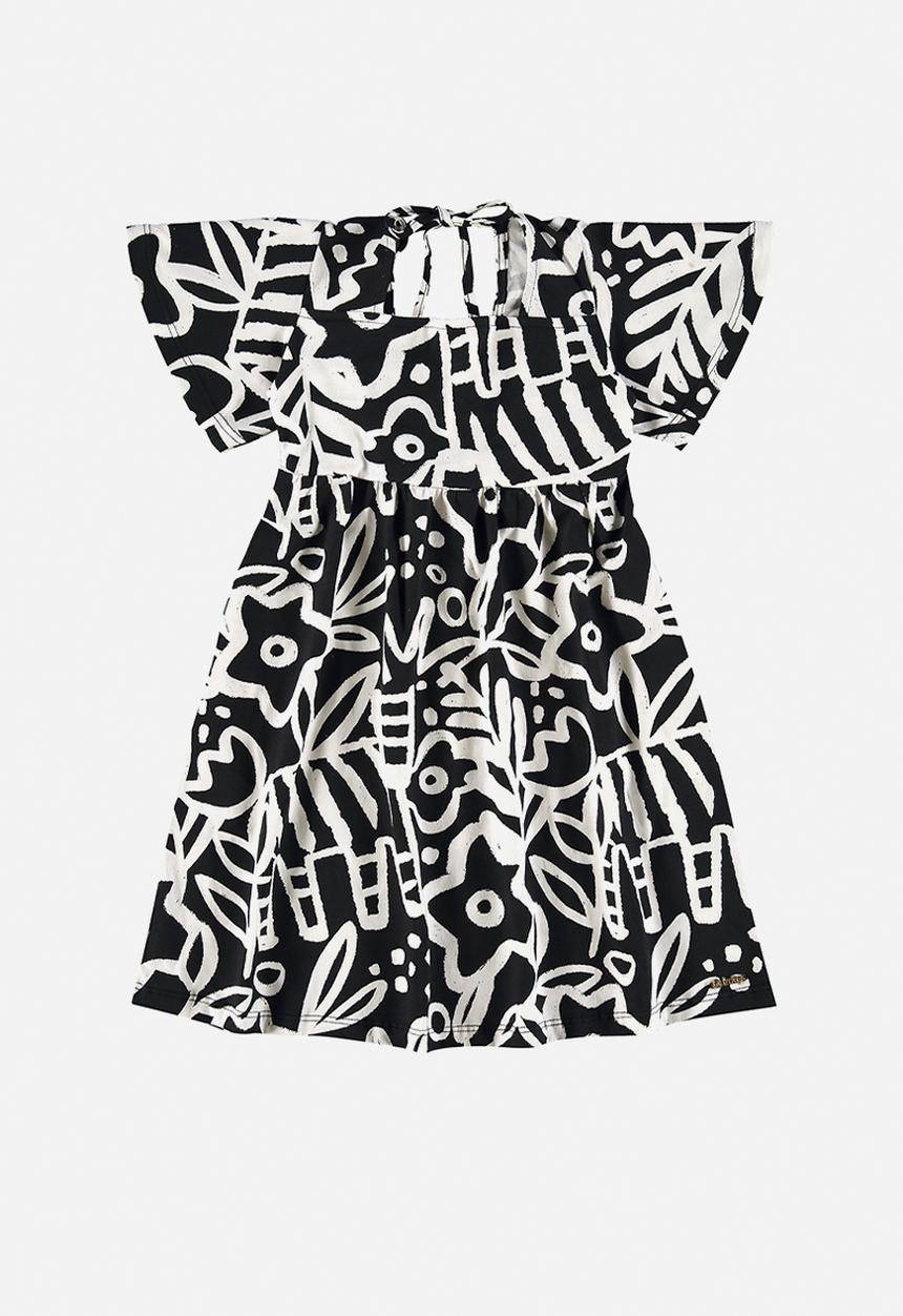 Quimby - Single jersey dress - black