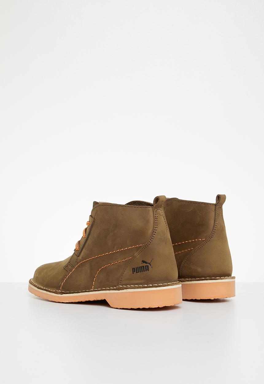PUMA - Terrae mid jr tigers eye - deep apricot