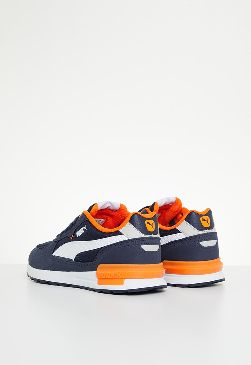 PUMA - Graviton jr - peacoat & white