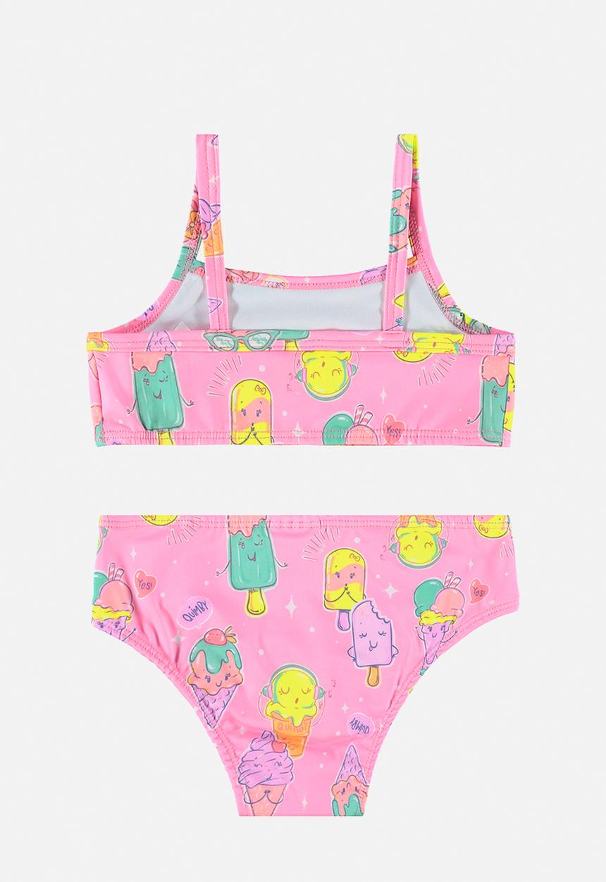 Quimby - Upf 50+ sun protection swimming bikini - pink