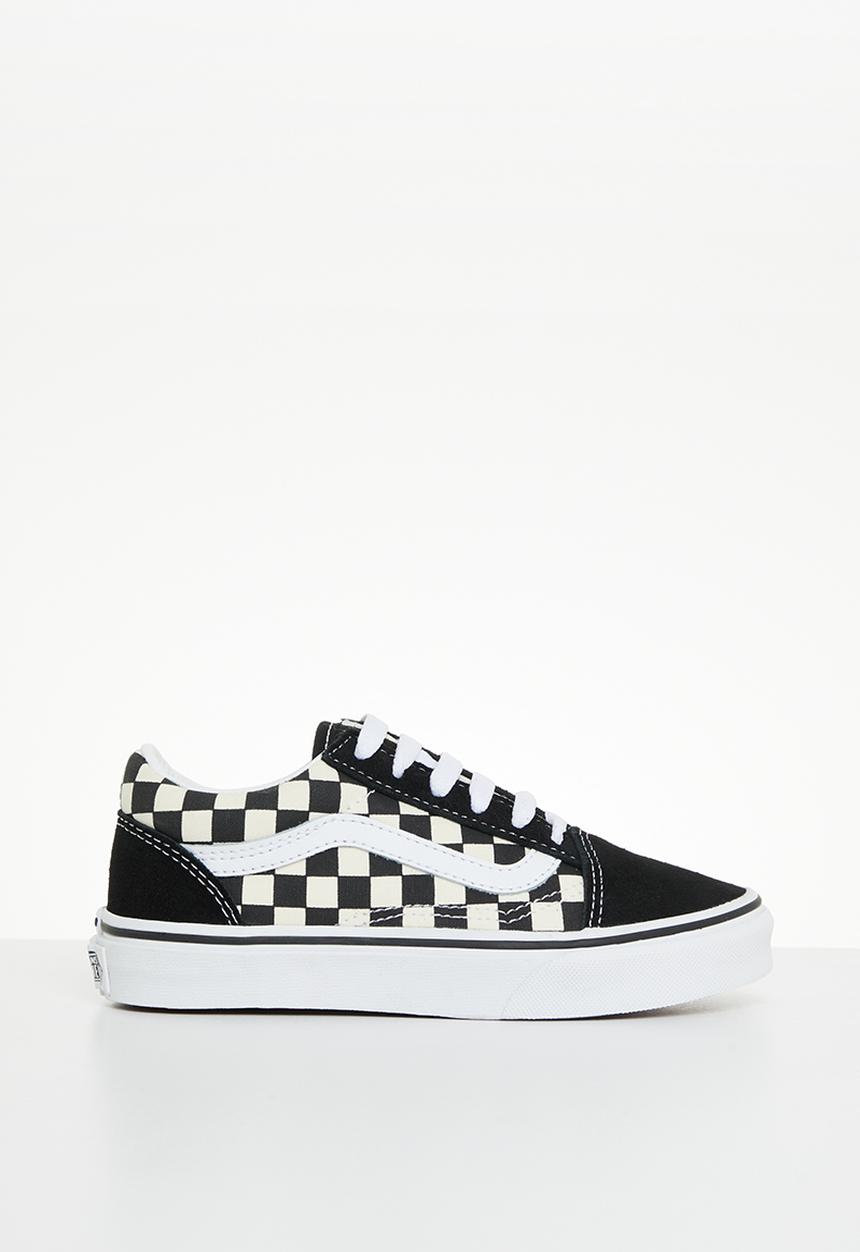 Vans - Uy old skool - (primary check) black & white 
