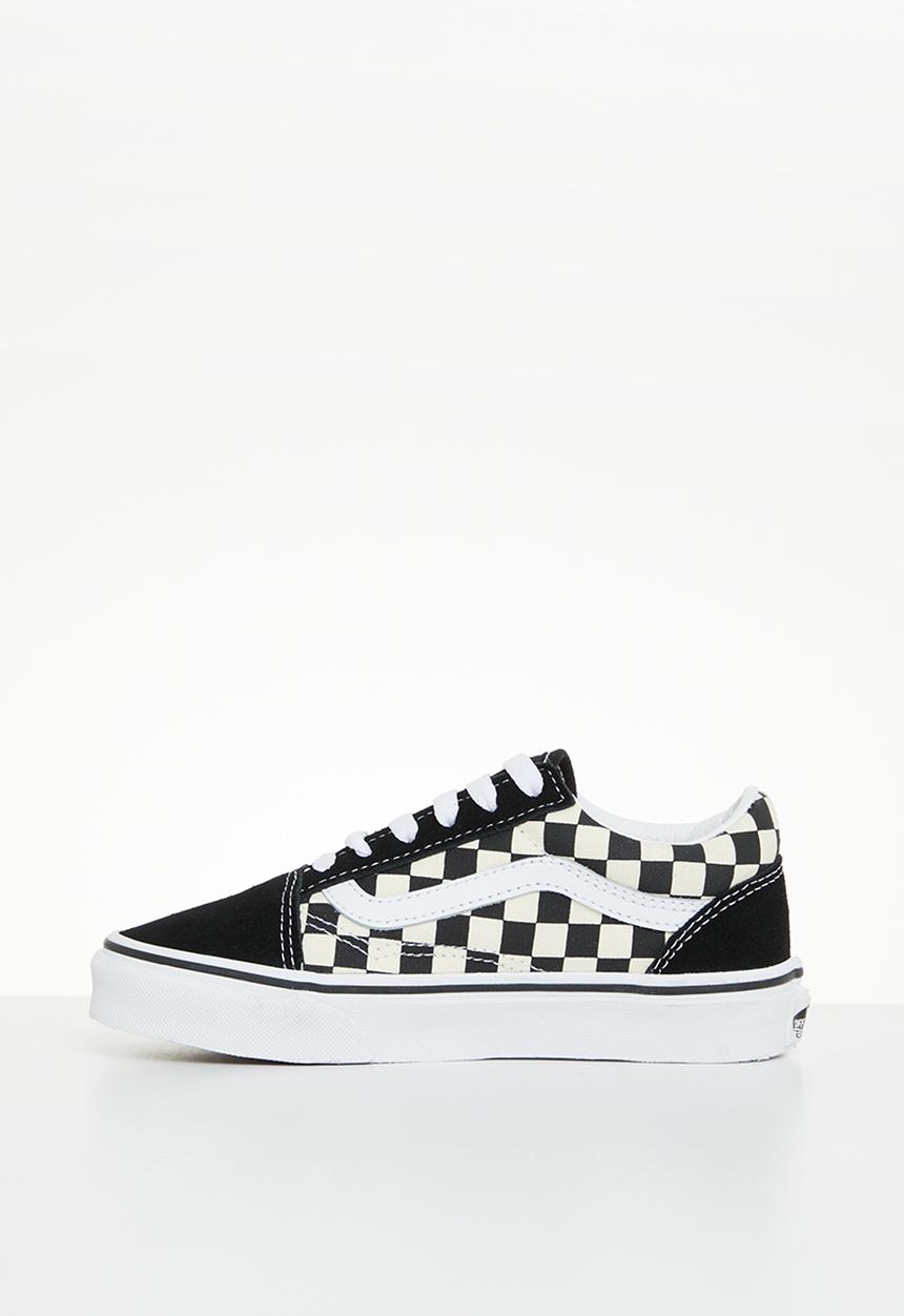 Vans - Uy old skool - (primary check) black & white 