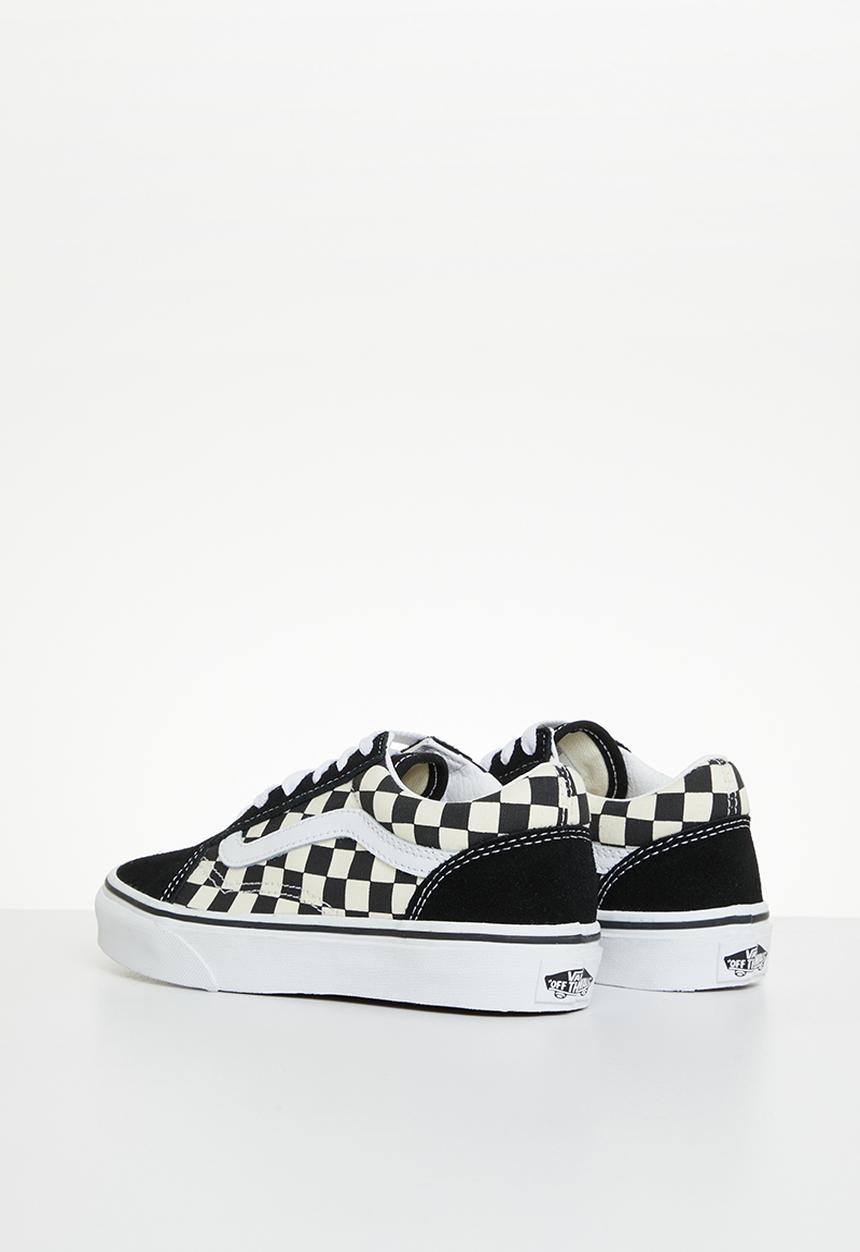 Vans - Uy old skool - (primary check) black & white 