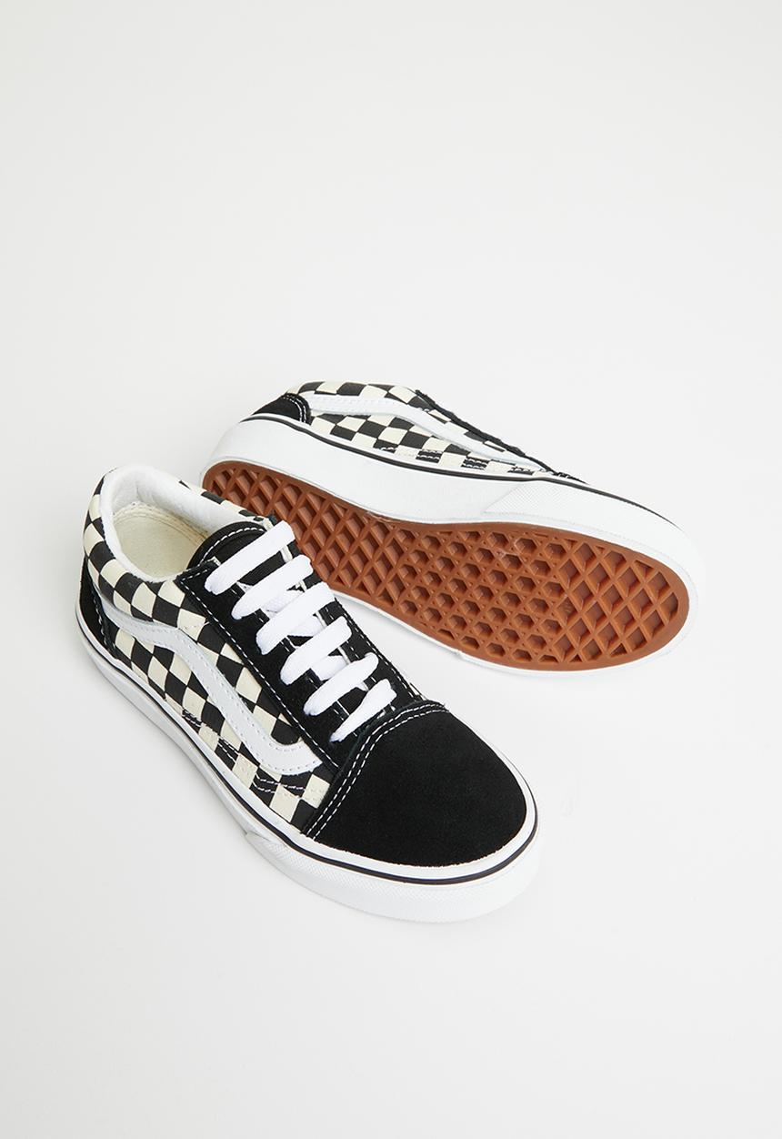 Vans - Uy old skool - (primary check) black & white 