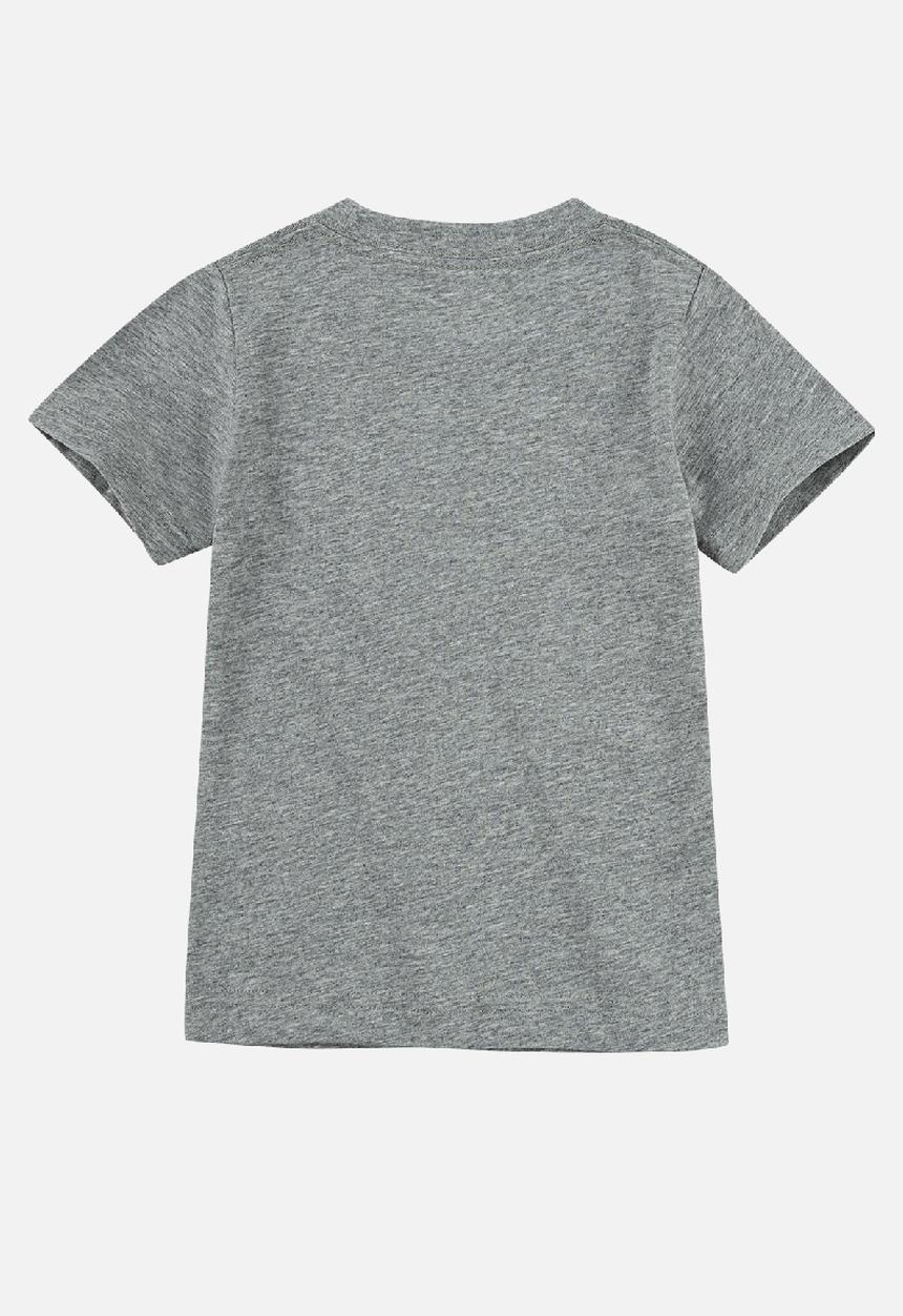 Nike - Nkb jdi swoosh split tee - dark grey heather