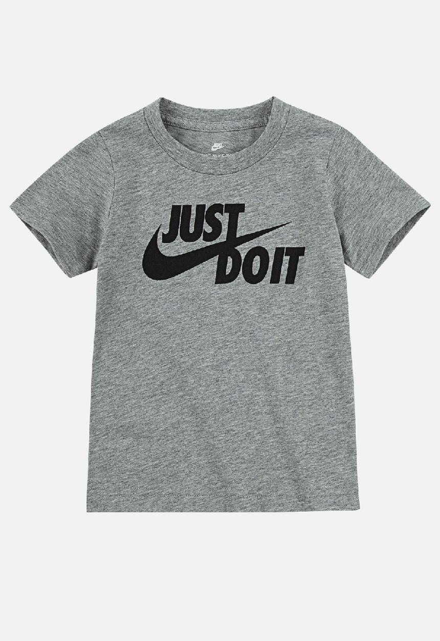 Nike - Nkb jdi swoosh split tee - dark grey heather