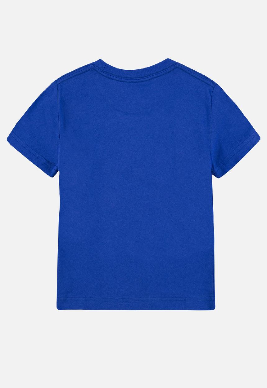 Nike - Faux jersey mesh futura short sleeve te - game royal