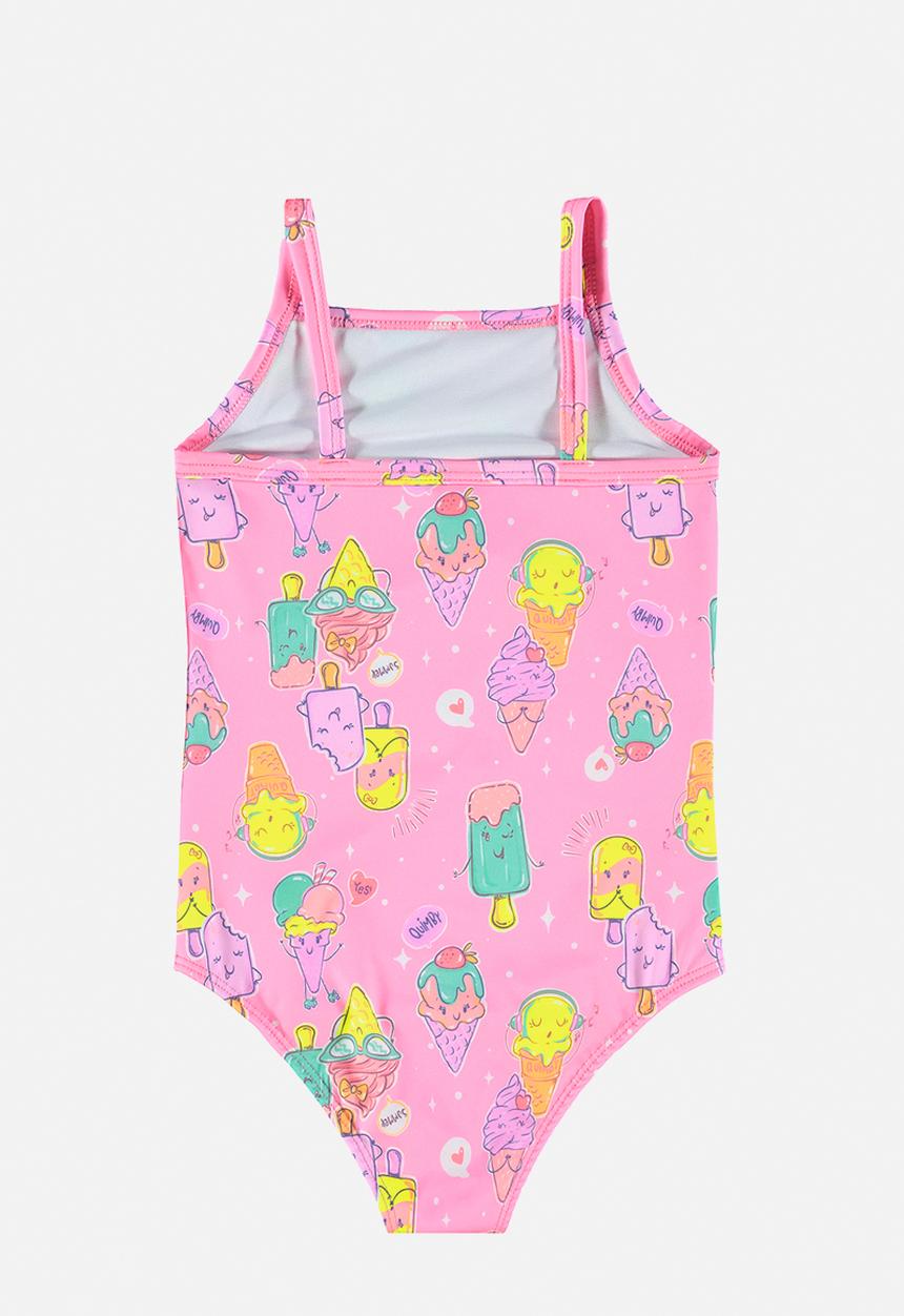 Quimby - Upf 50+ sun protection swimsuit - pink