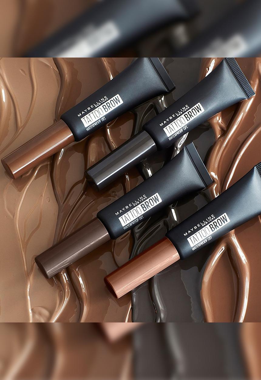Maybelline - Brow Tattoo Waterproof Gel - Medium Brown
