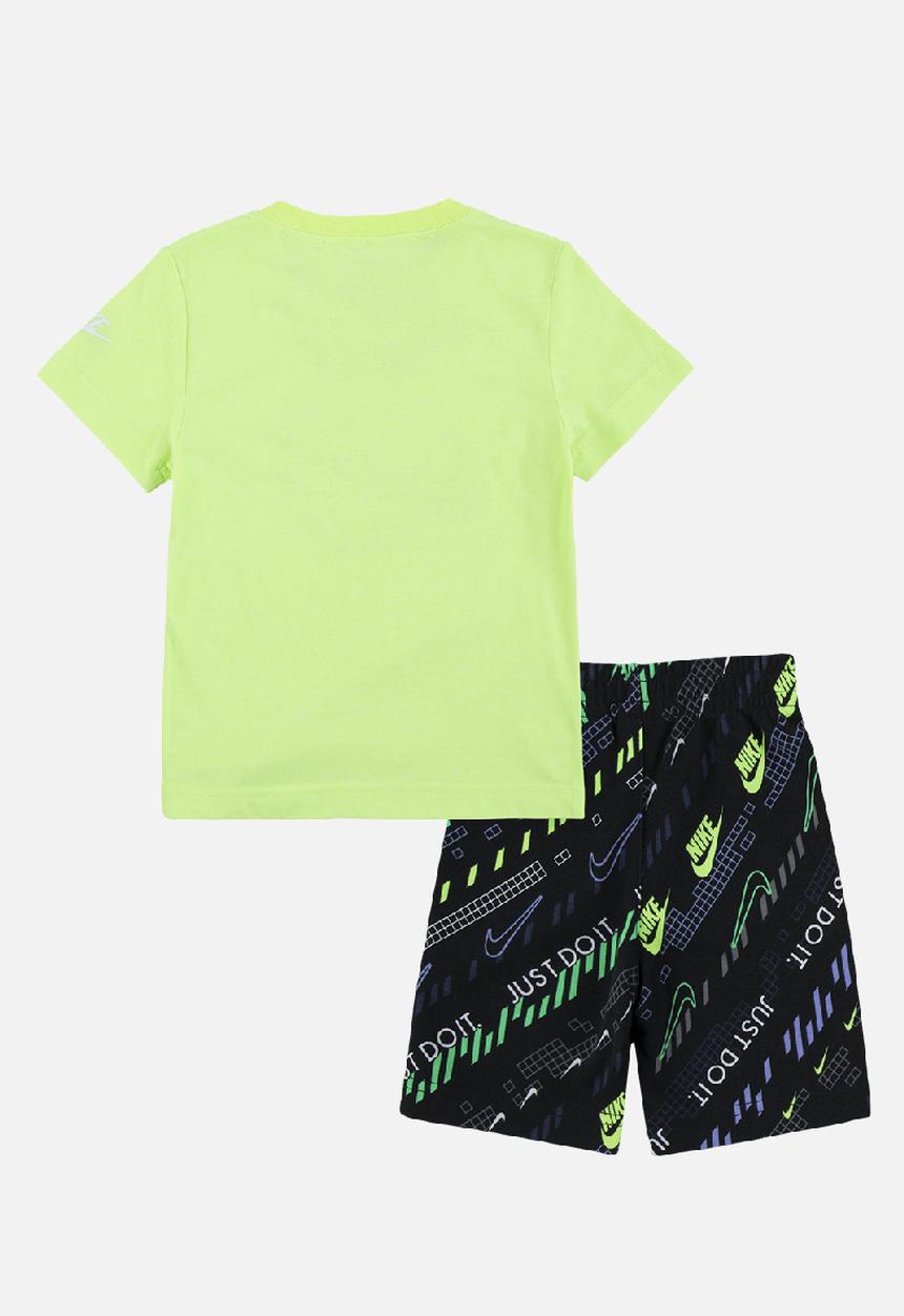 Nike - Nkb b nsw digital escape short - green & black