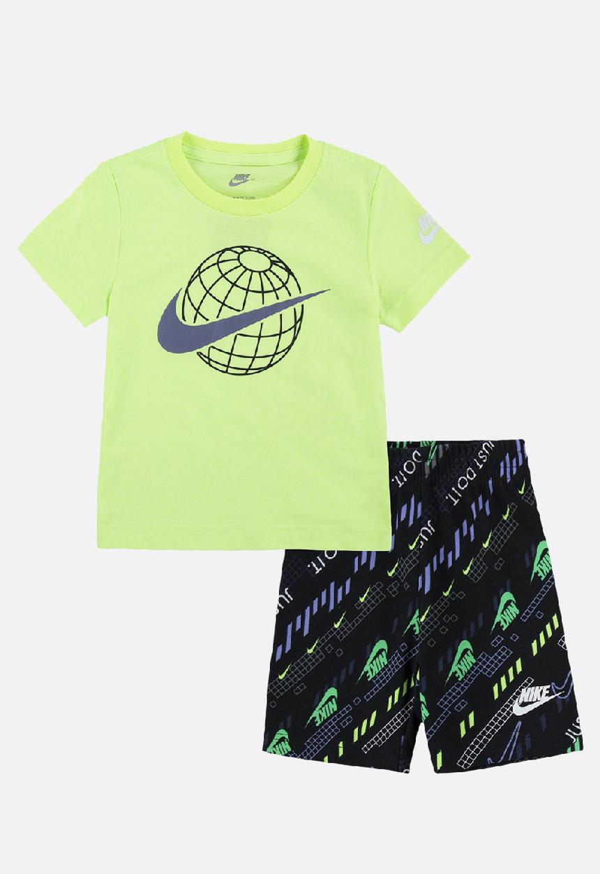 Nike - Nkb b nsw digital escape short - green & black