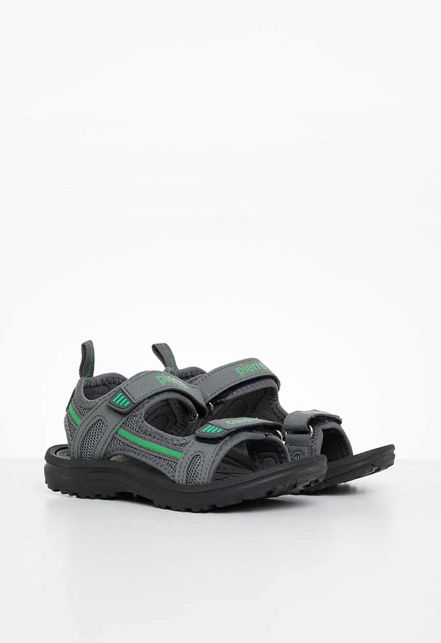 Pierre Cardin - Double strap sandal - grey & green