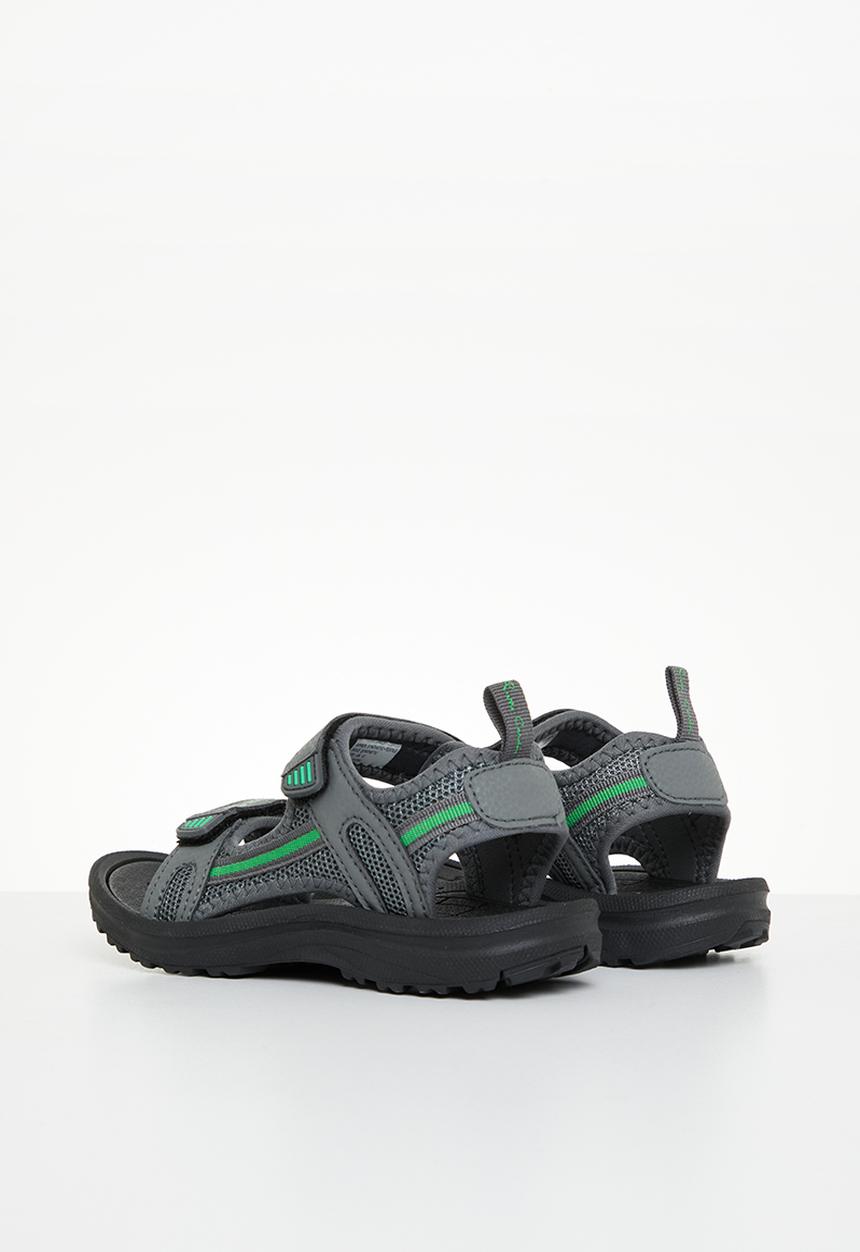 Pierre Cardin - Double strap sandal - grey & green