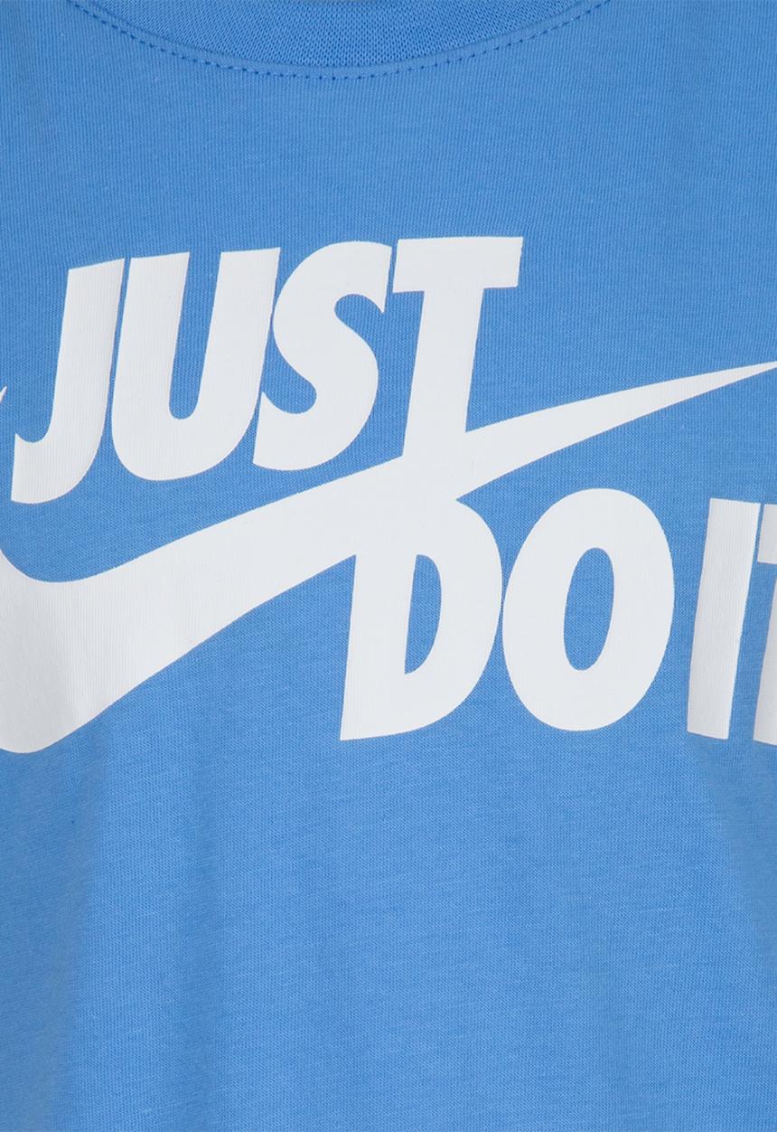 Nike - Nkb jdi swoosh split tee - university blue
