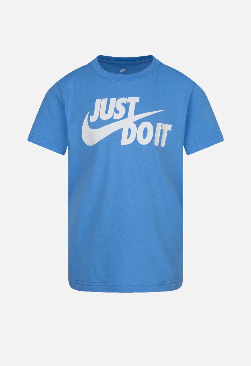 Nike - Nkb jdi swoosh split tee - university blue