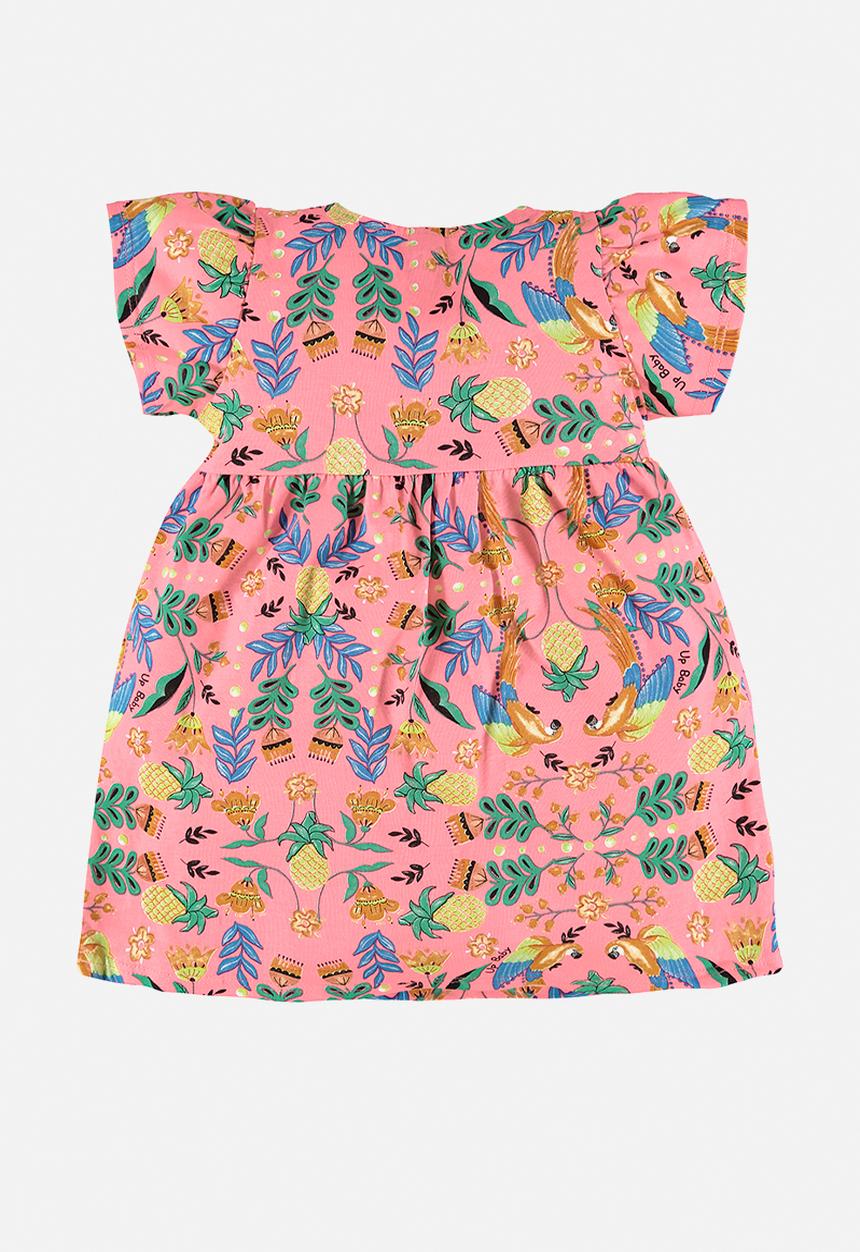 UP Baby - Single jersey dress - pink