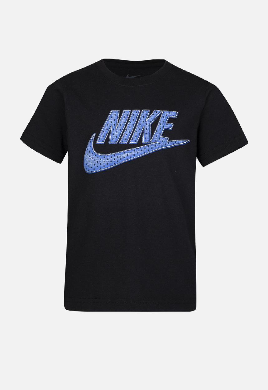 Nike - Faux jersey mesh futura short sleeve te - black