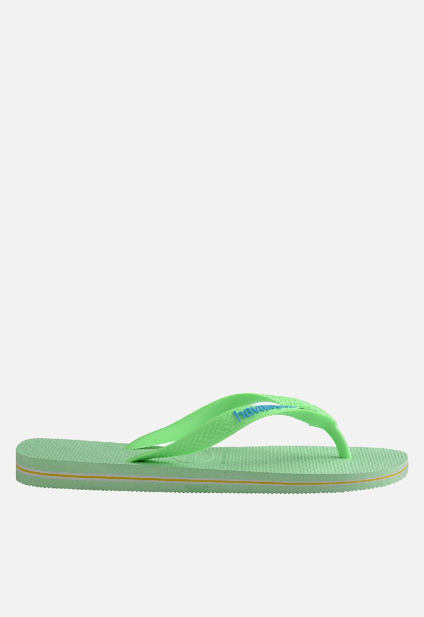 Havaianas - Brazil logo - green garden