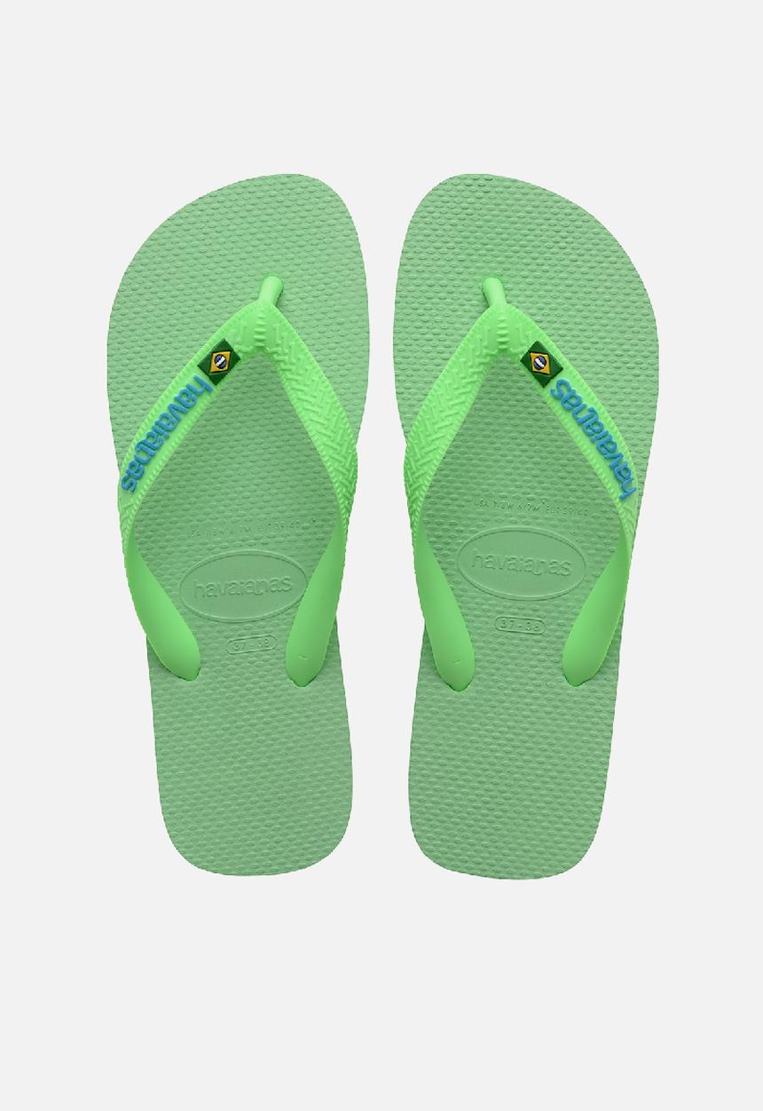 Havaianas - Brazil logo - green garden