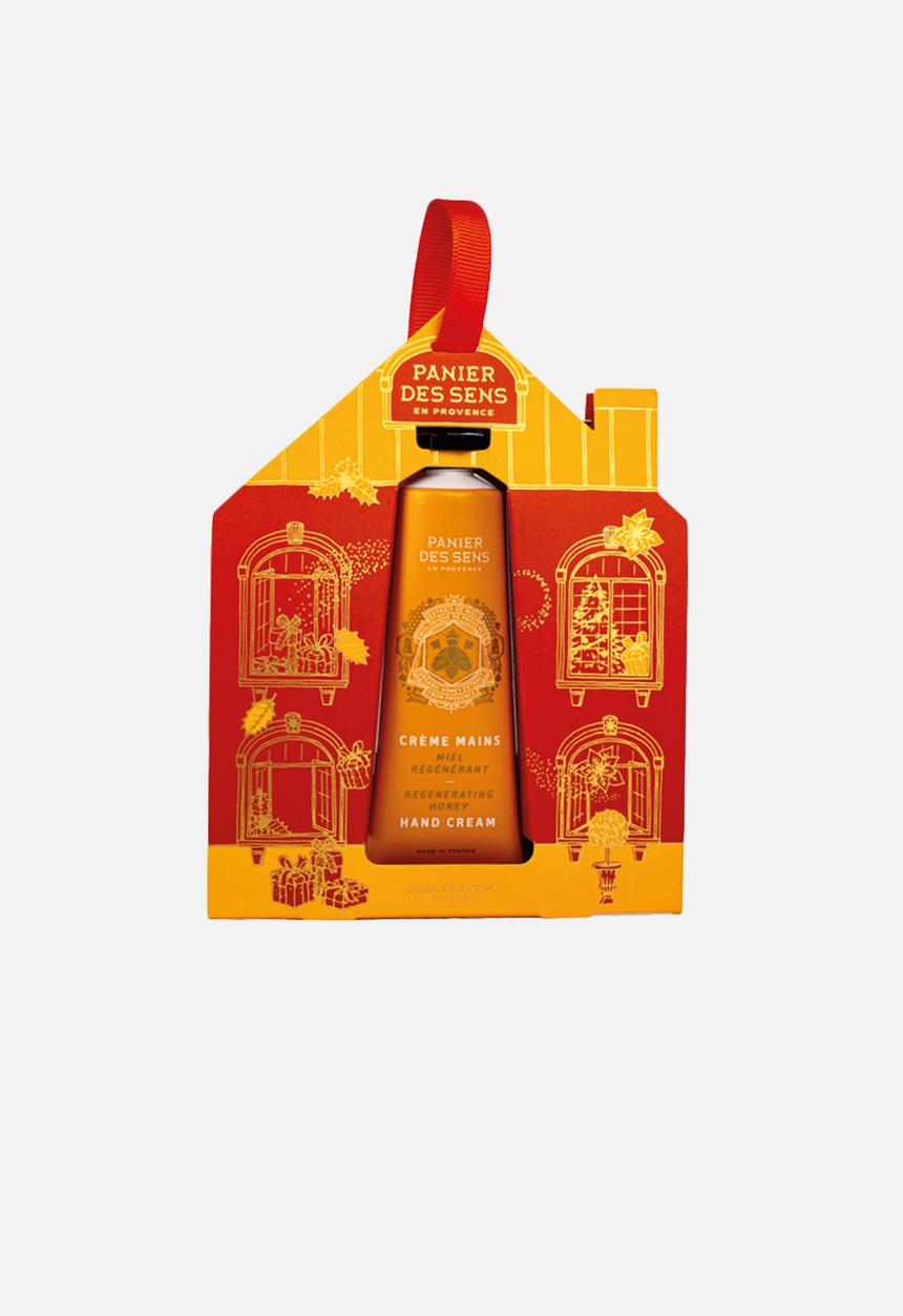 Panier Des Sens - Festive House Hand Cream Ornament - Honey