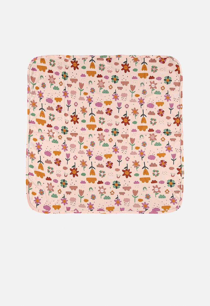 UP Baby - Soft jersey cotton blanket - light pink