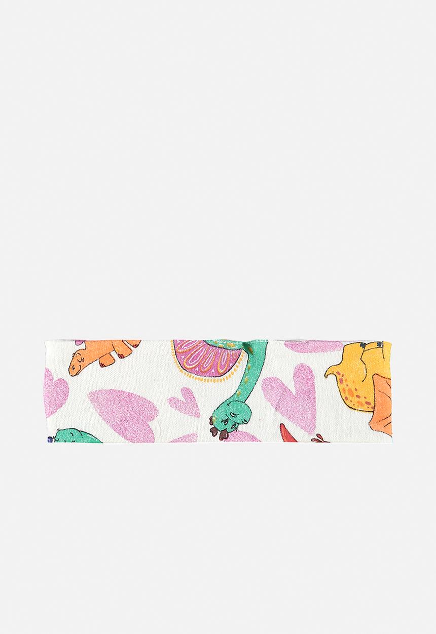 UP Baby - Soft jersey cotton headband - white