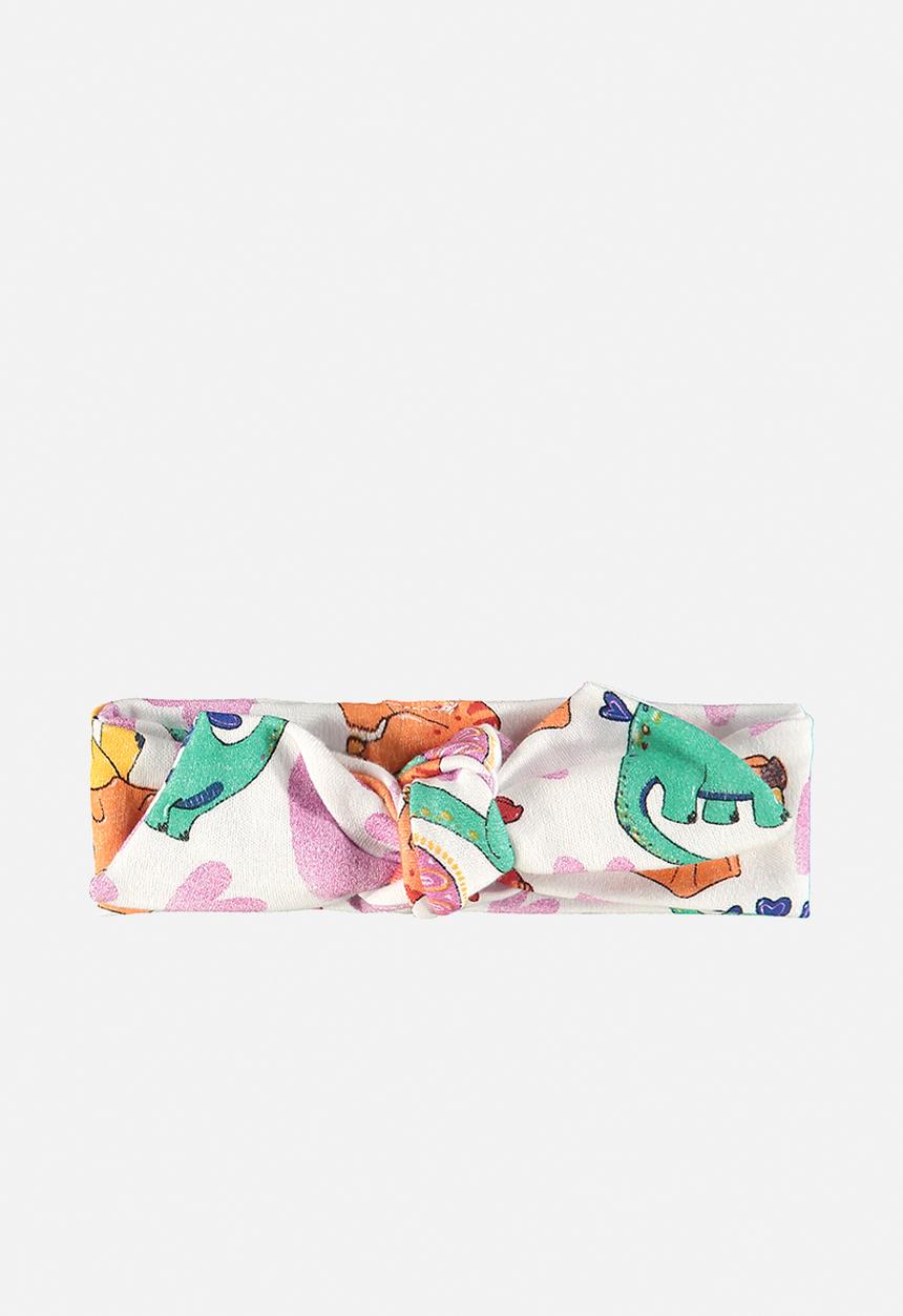 UP Baby - Soft jersey cotton headband - white