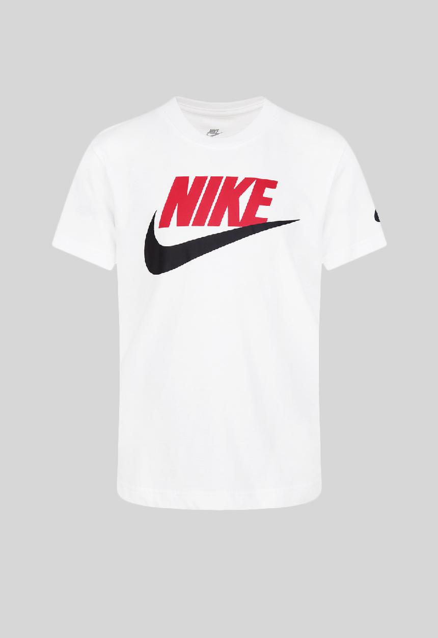 Nike - Nkb futura evergreen - white & university red