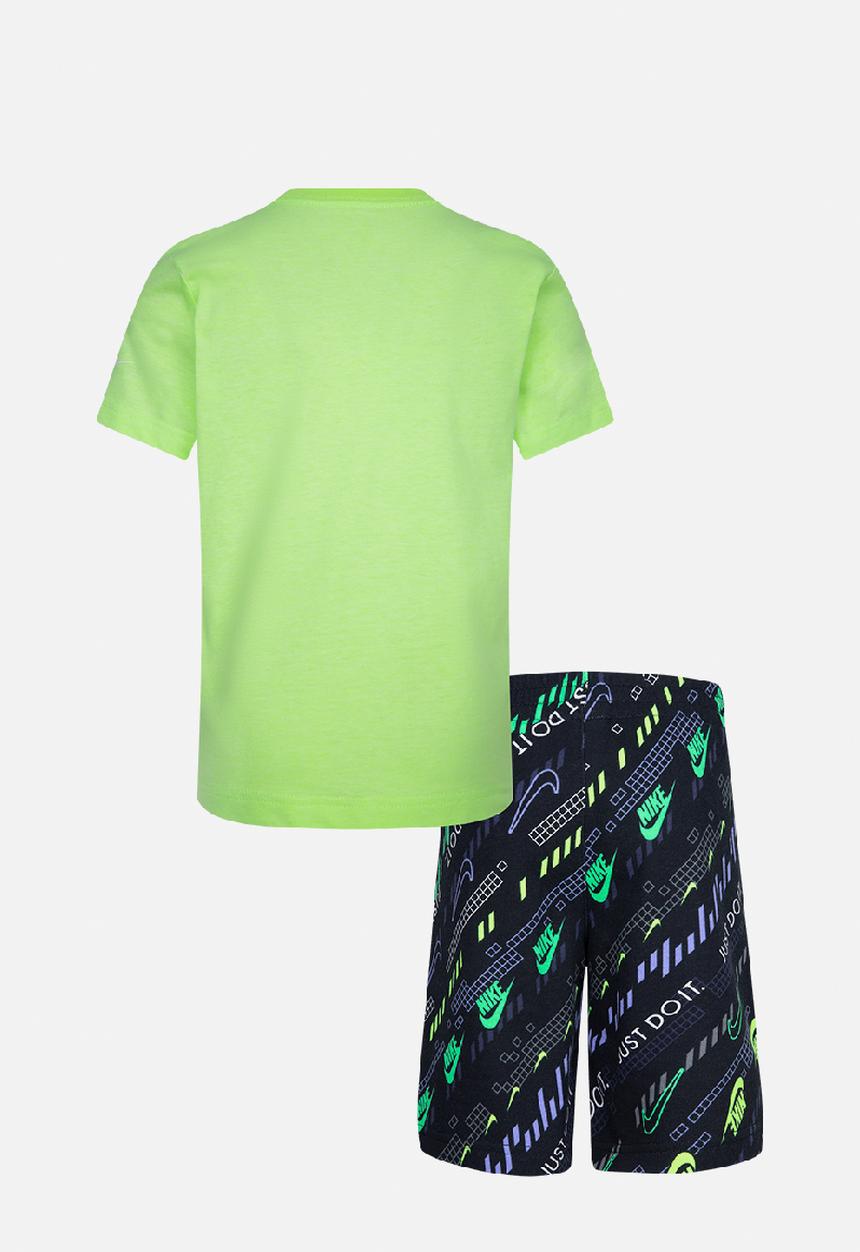 Nike - Nkb b nsw digital escape short - green & black
