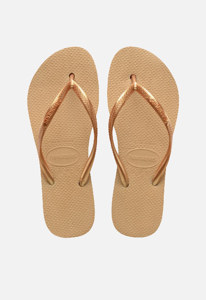 Havaianas - Slim flatform - golden