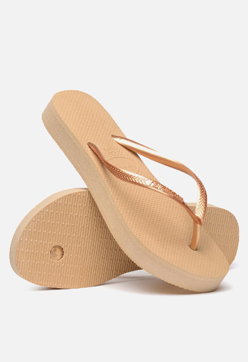 Havaianas - Slim flatform - golden