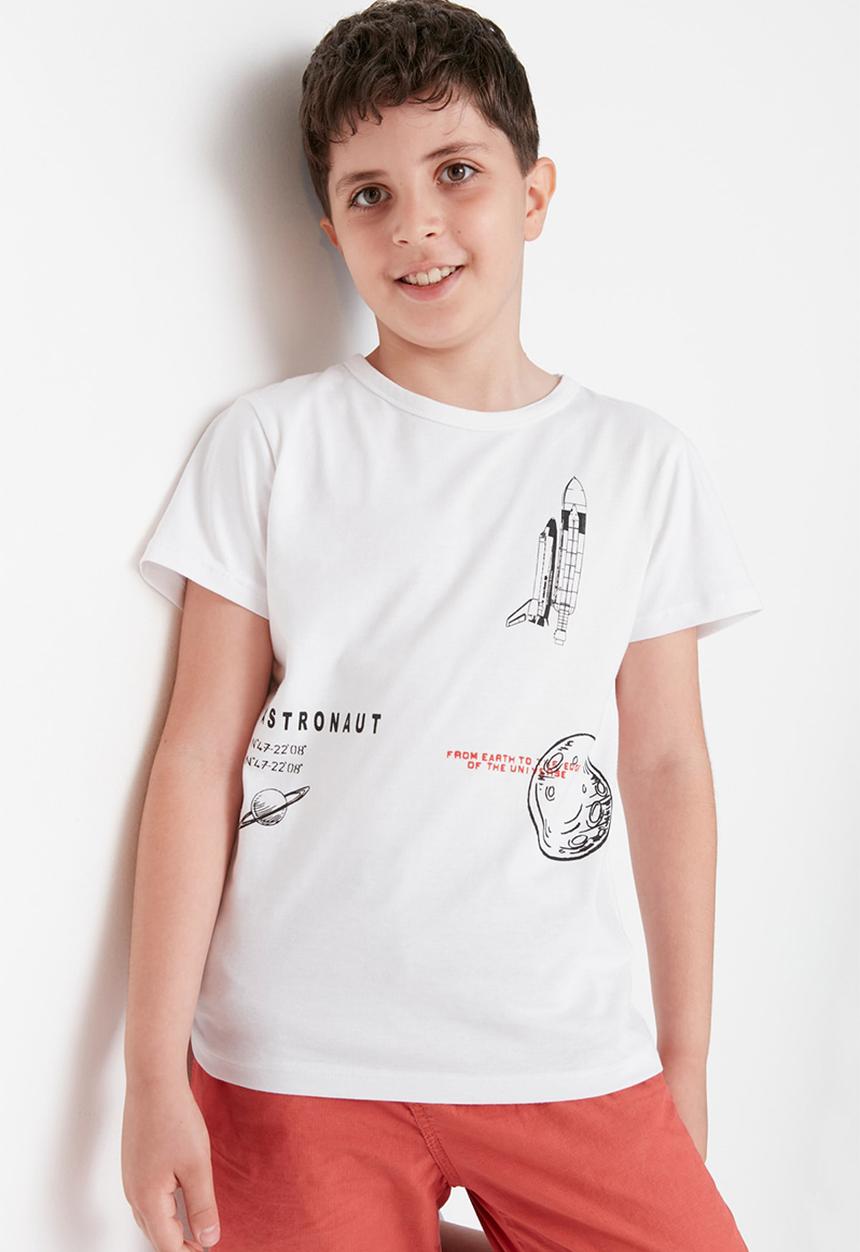 Trendyol - Boys T-shirt - white 