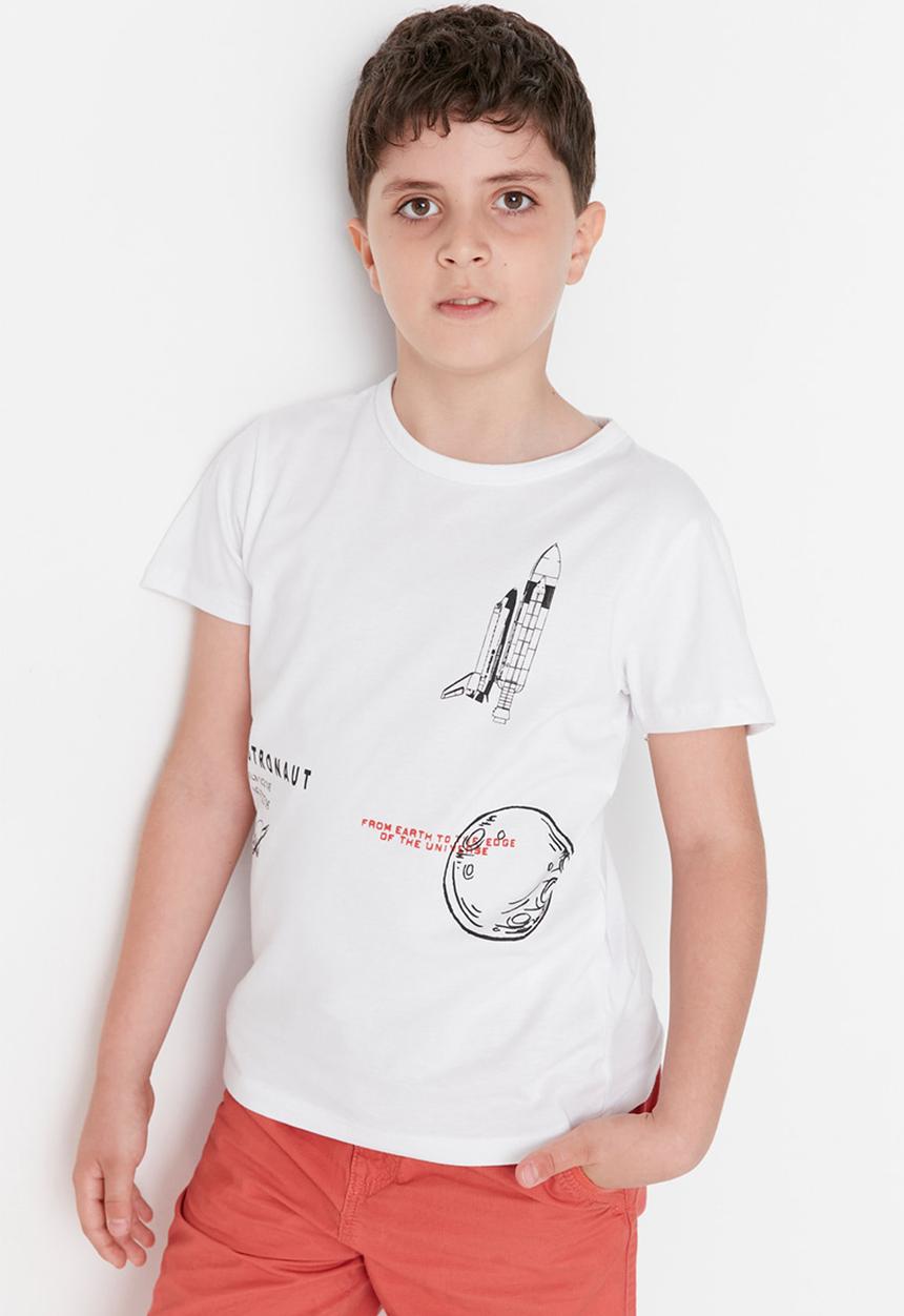 Trendyol - Boys T-shirt - white 