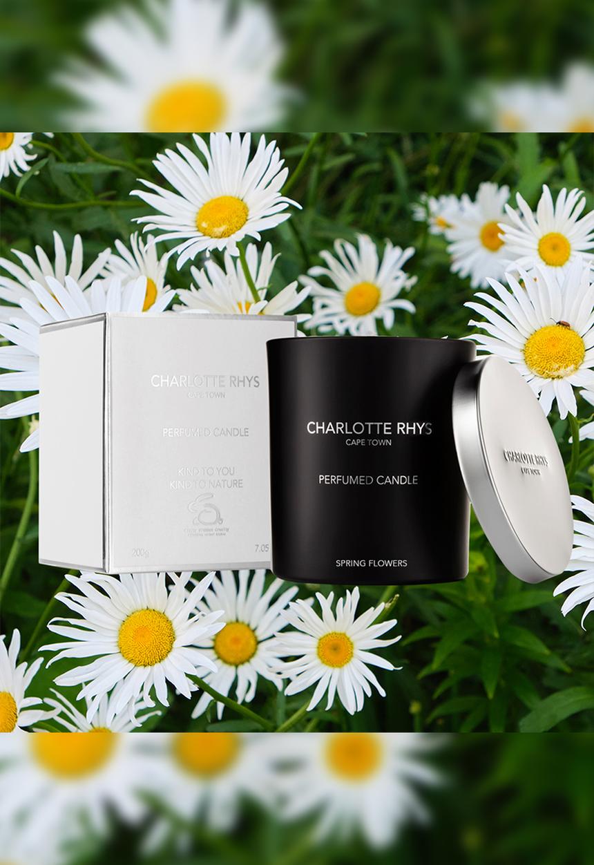 CHARLOTTE RHYS - Spring Flowers Scented Medium Candle