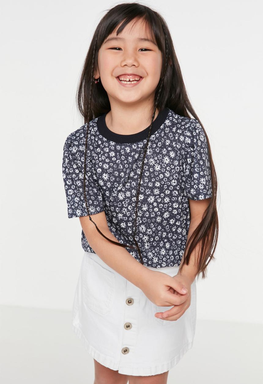 Trendyol - Girls T-shirt - navy