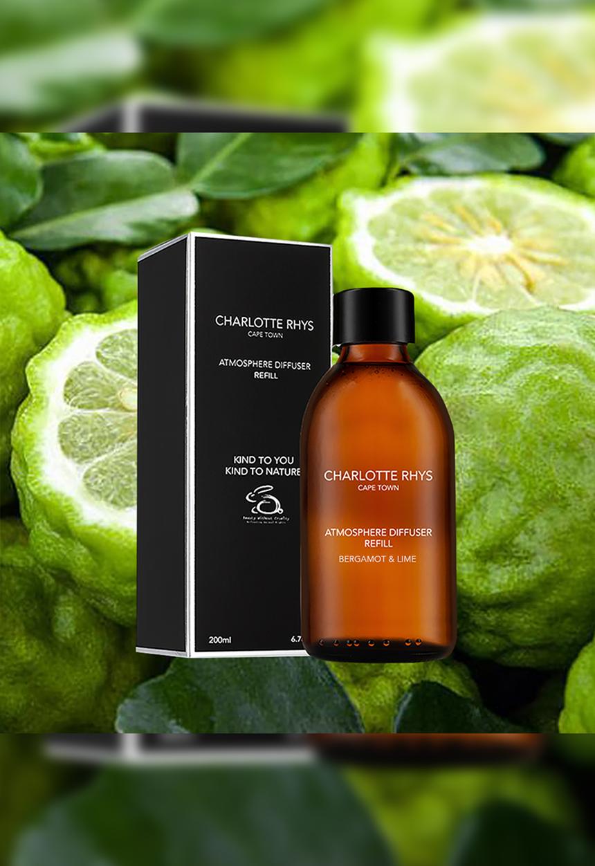 CHARLOTTE RHYS - Bergamot & Lime Atmosphere Diffuser Refill